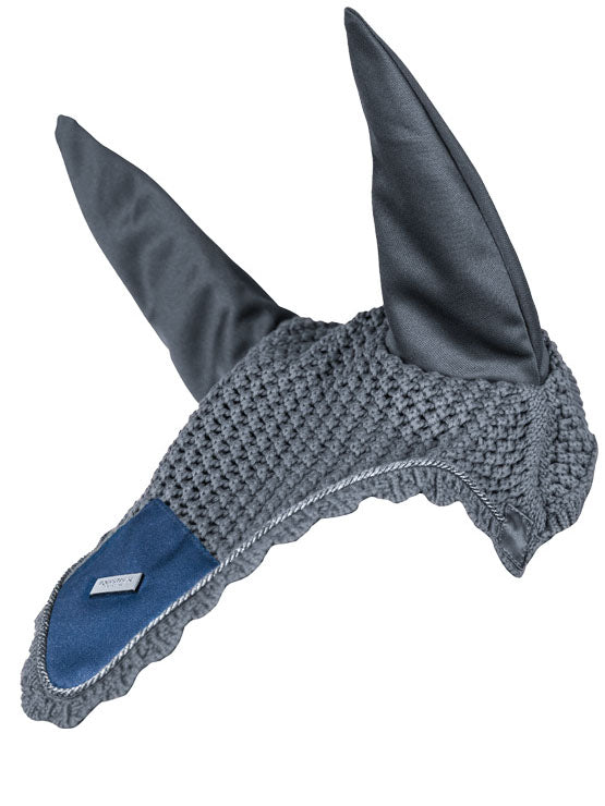 Equestrian Stockholm Ear Bonnet Metallic Blue