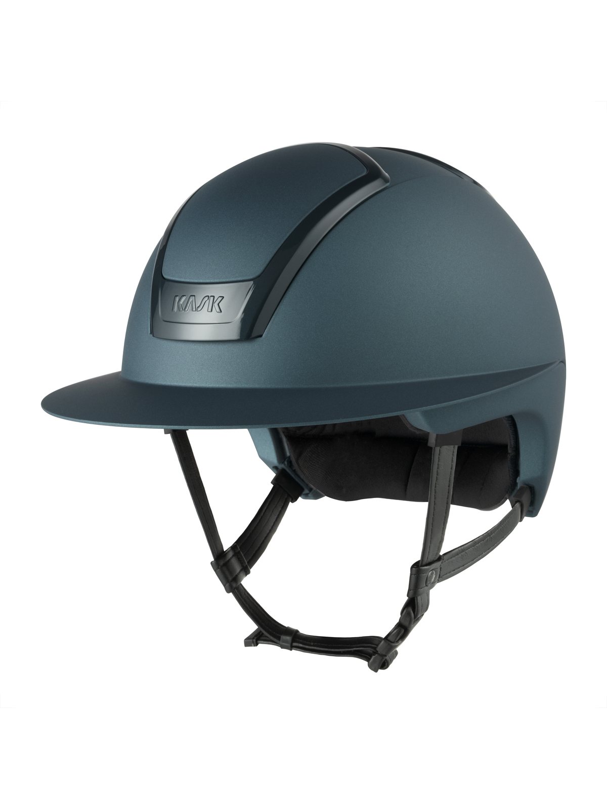 KASK Nemesi Wide Peak Metal Helmet Teal Green