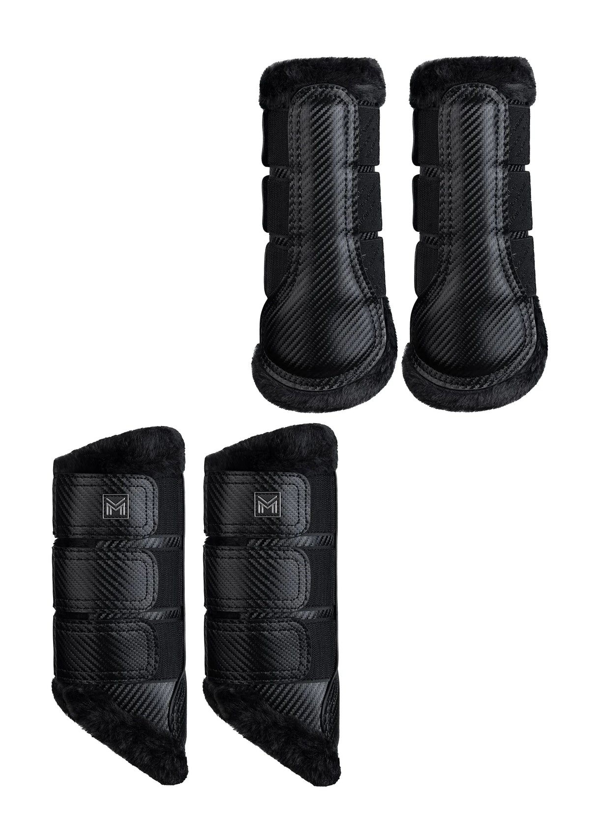 Maximilian Drift Brushing Boots Black 4-Pack