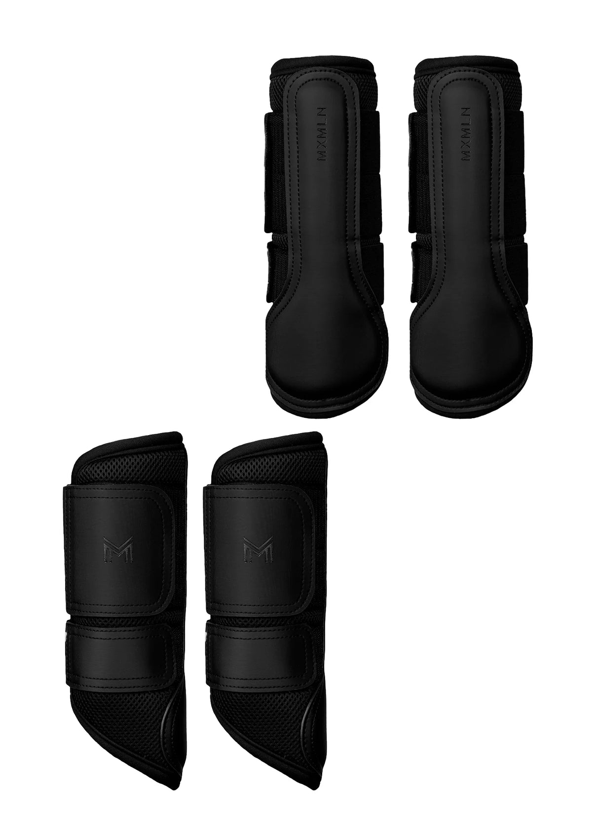 Maximilian Ego Brushing Boots Black 4-Pack
