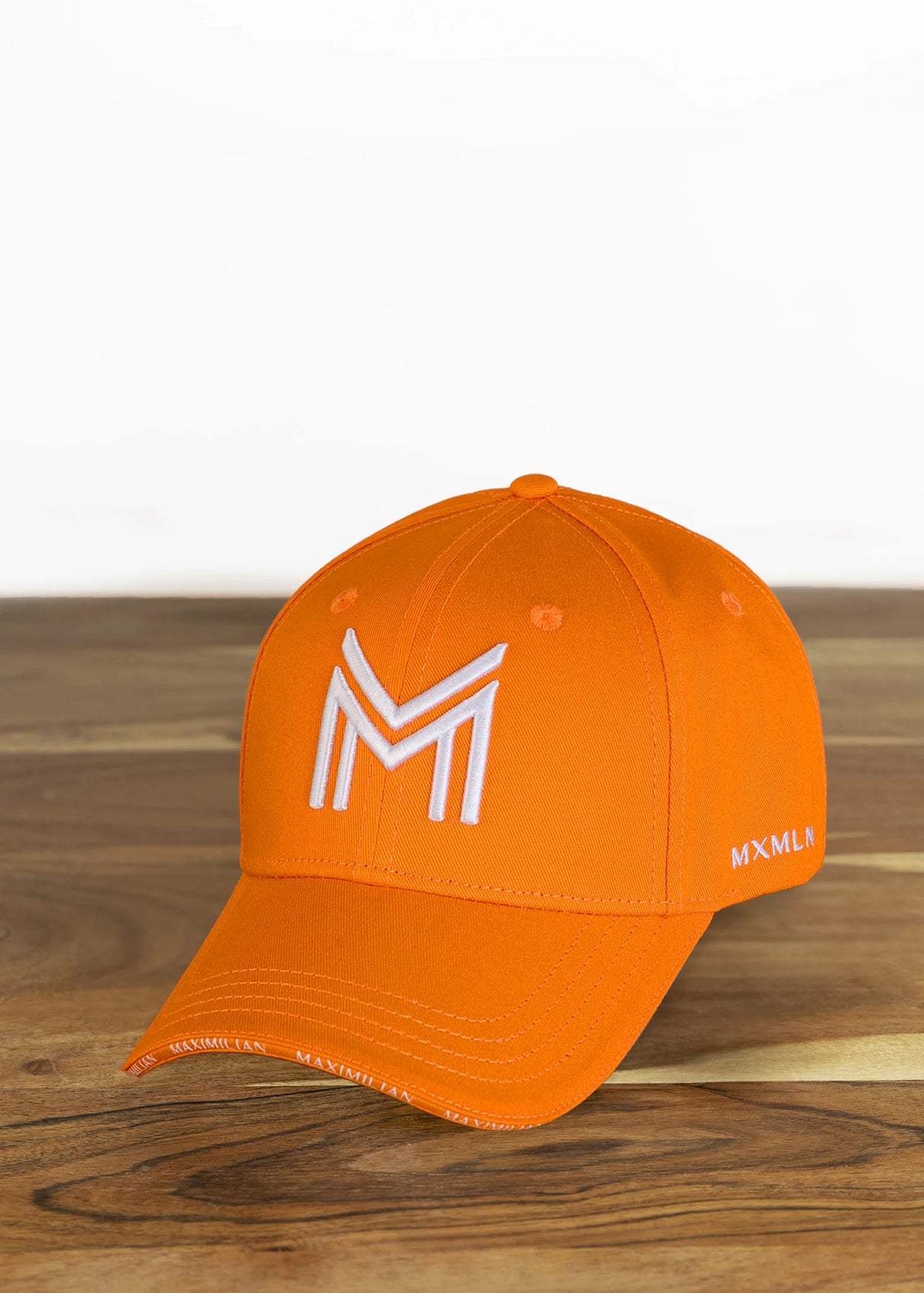 Maximilian Cap Orange/White