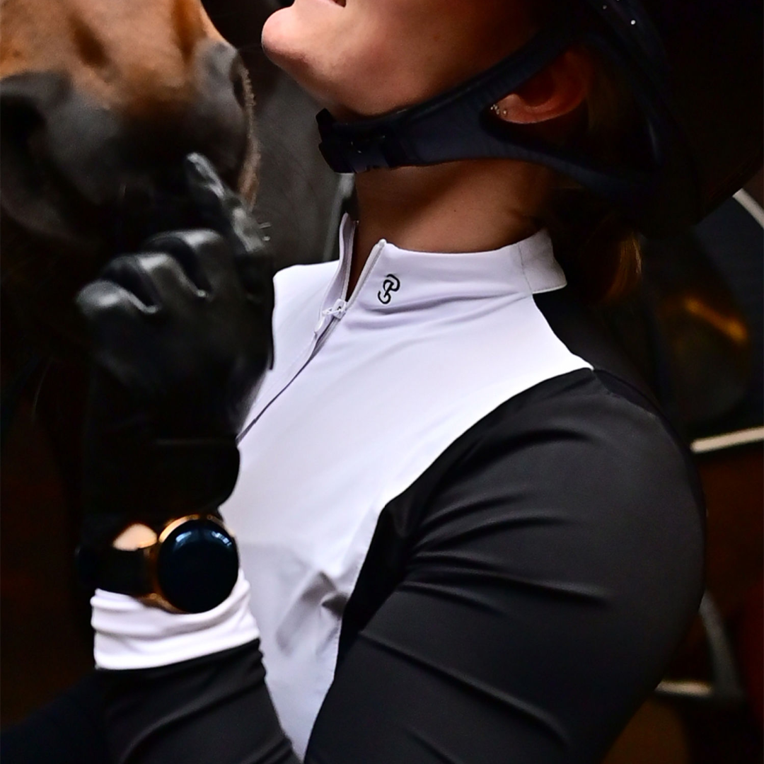 PS of Sweden Madison L/S Competition Shirt Black