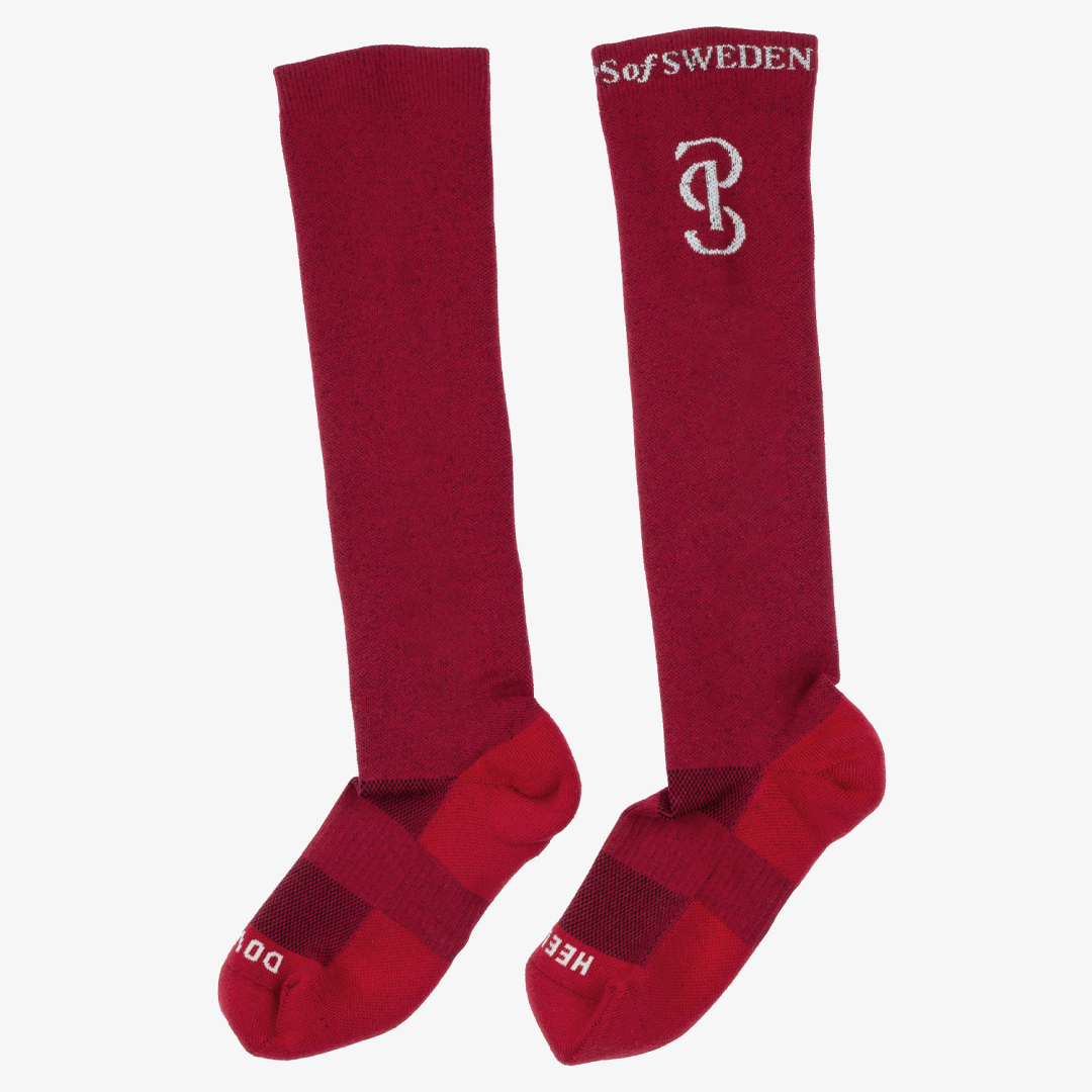 PS of Sweden Natasha Socks Chilli Red - 2 pack