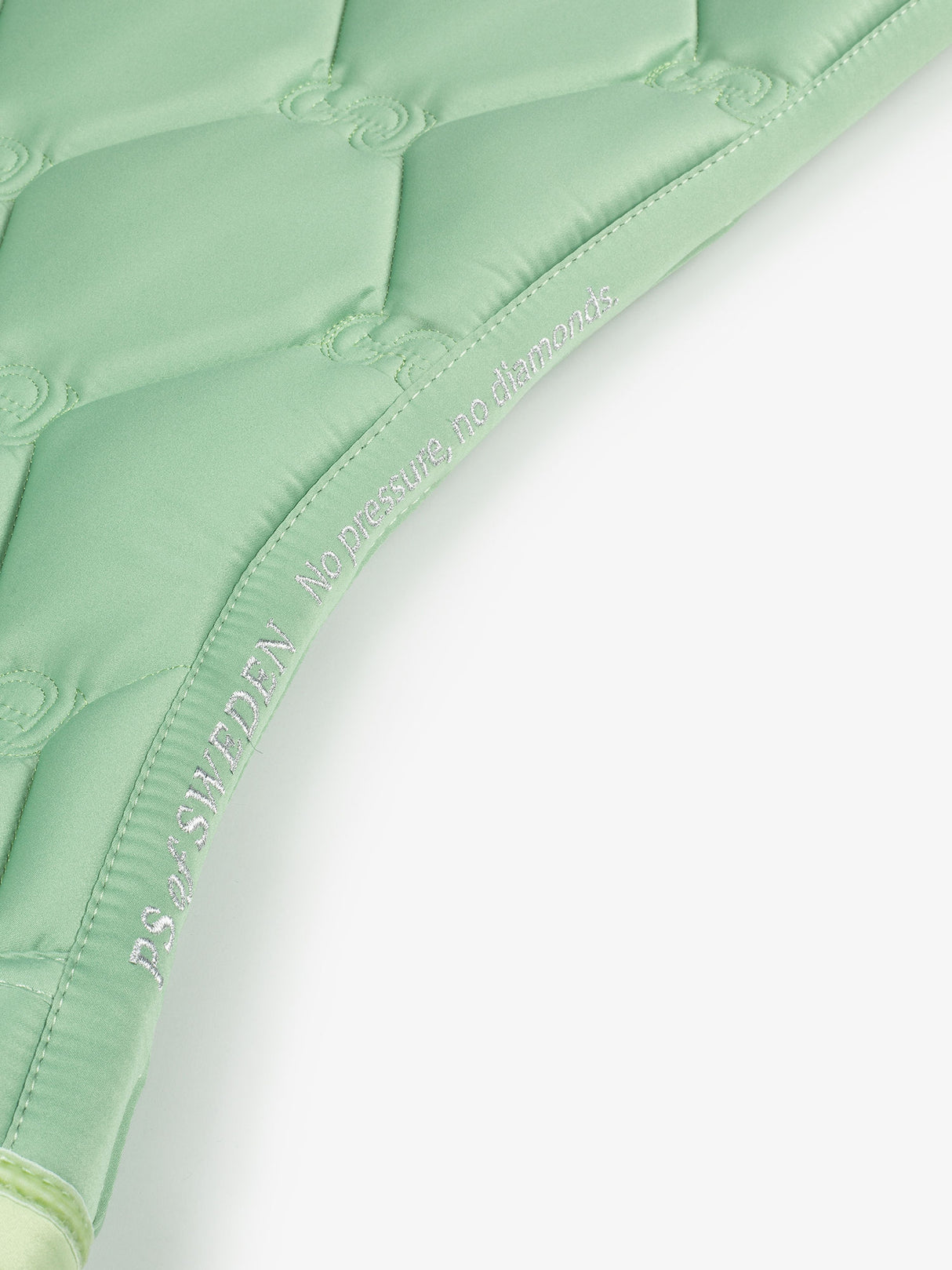 PS of Sweden Ruffle Dressage Saddle Pad Sage Green