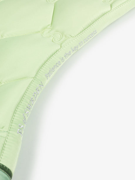 PS of Sweden Ruffle Dressage Saddle Pad Seed Green