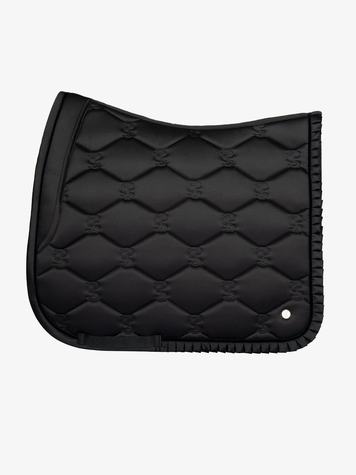 PS of Sweden Ruffle Dressage Saddle Pad Black
