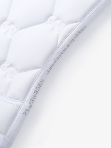 PS of Sweden Ruffle Jump Saddle Pad White