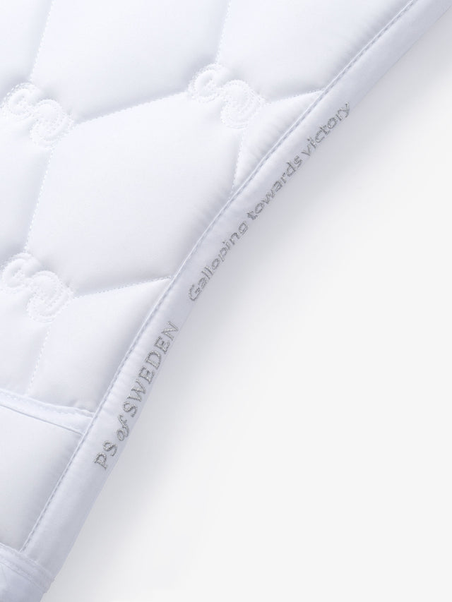 PS of Sweden Ruffle Jump Saddle Pad White
