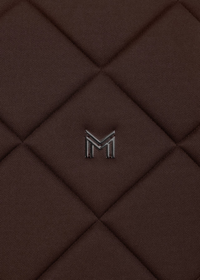 Maximilian Crew Jump Saddle Pad Chocolate