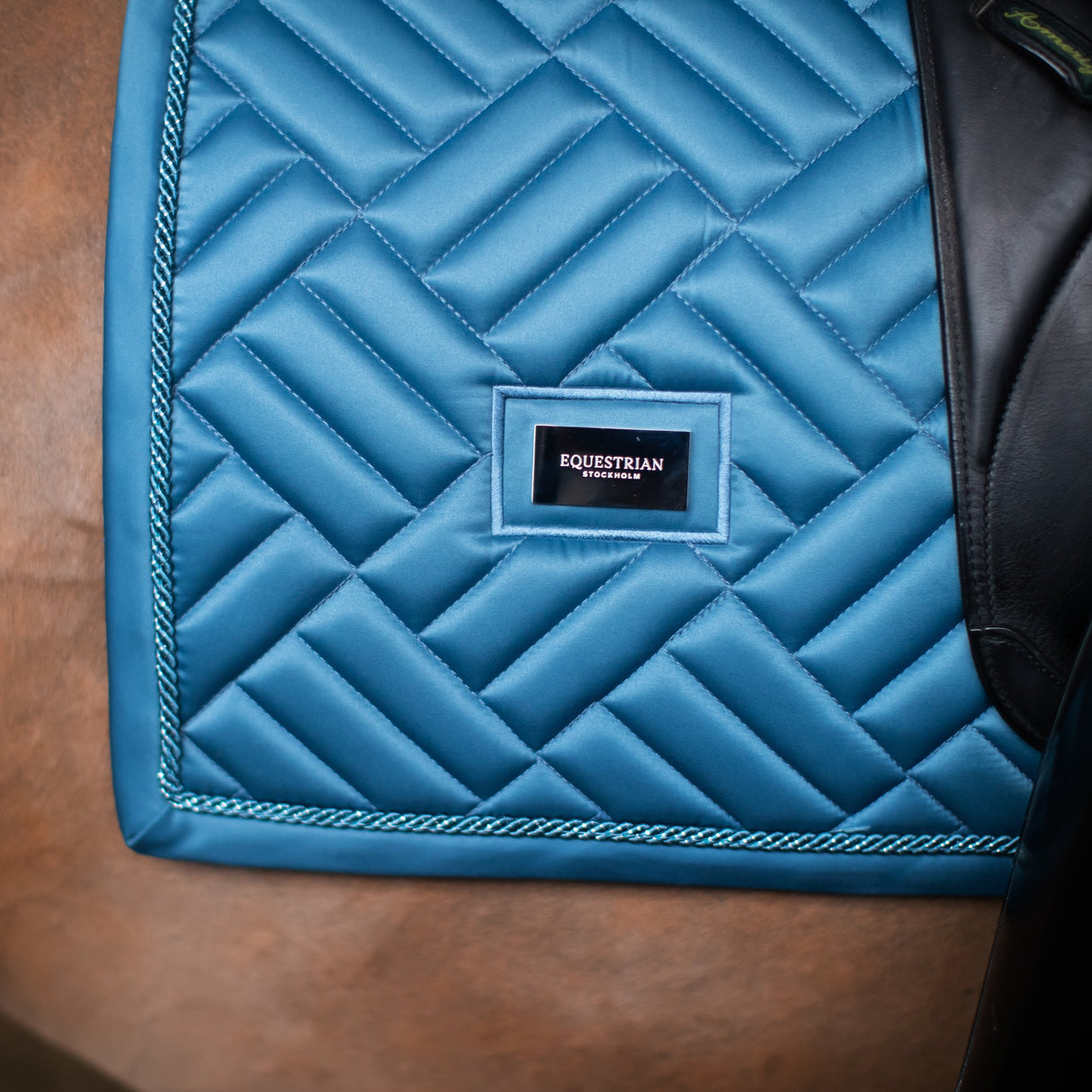 Equestrian Stockholm Maze Dressage Saddle Pad Amalfi Coast