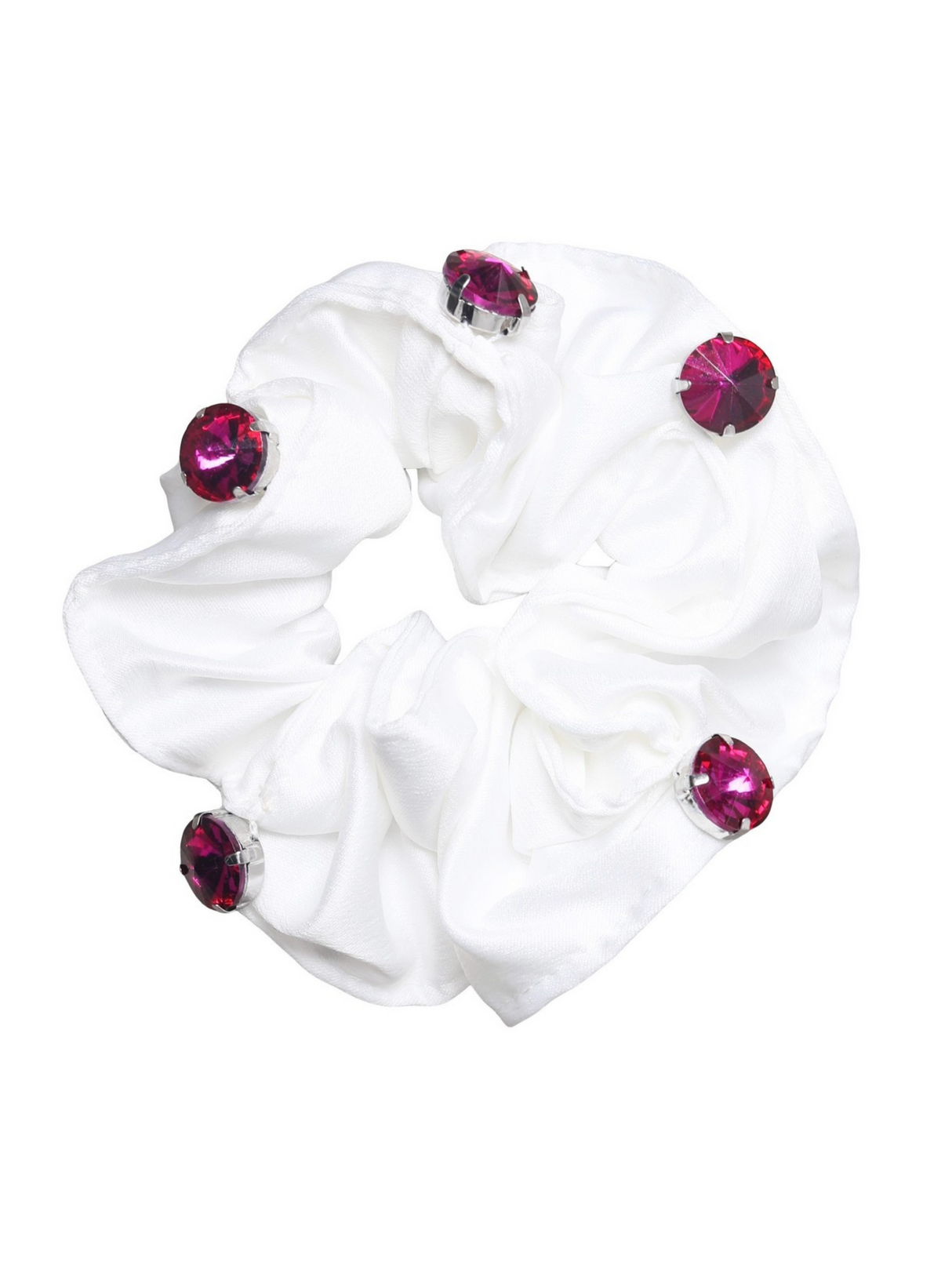 SD Design Alycia Bespoke Scrunchie White