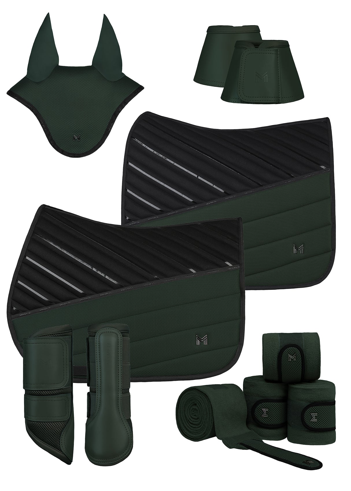 Maximilian Ego Ear Bonnet Hunter Green