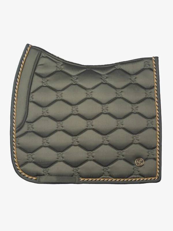 PS of Sweden Signature Dressage Saddle Pad Vintage Green