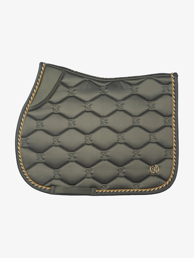 PS of Sweden Signature Jump Saddle Pad Vintage Green