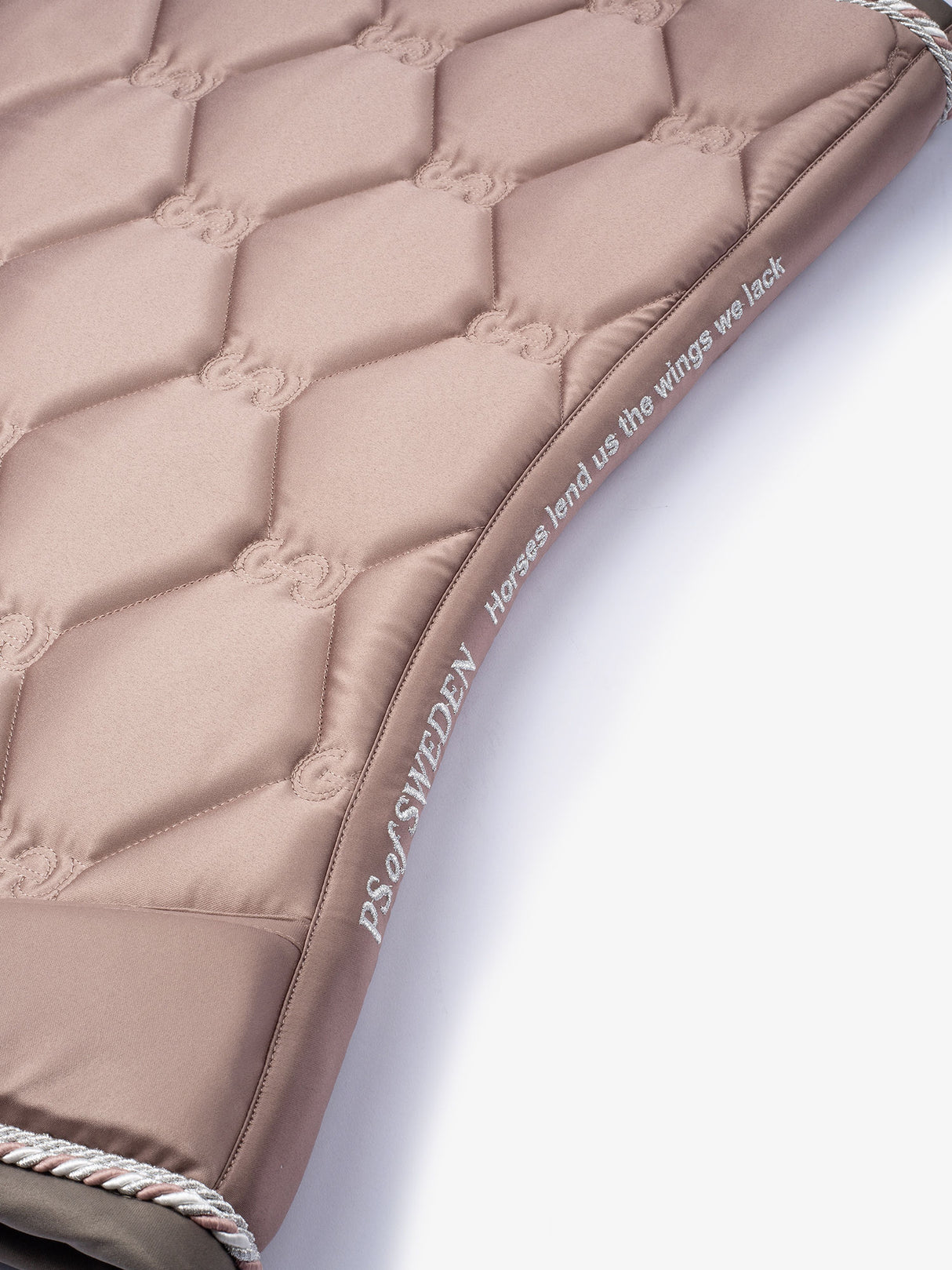 PS of Sweden Signature Jump Saddle Pad Dusty Mauve