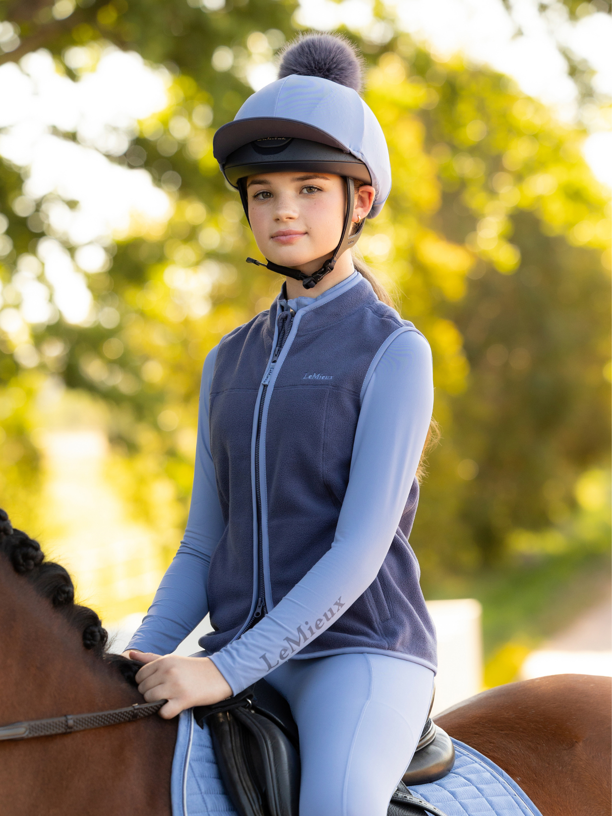 LeMieux Junior Bobbi Fleece Shadow