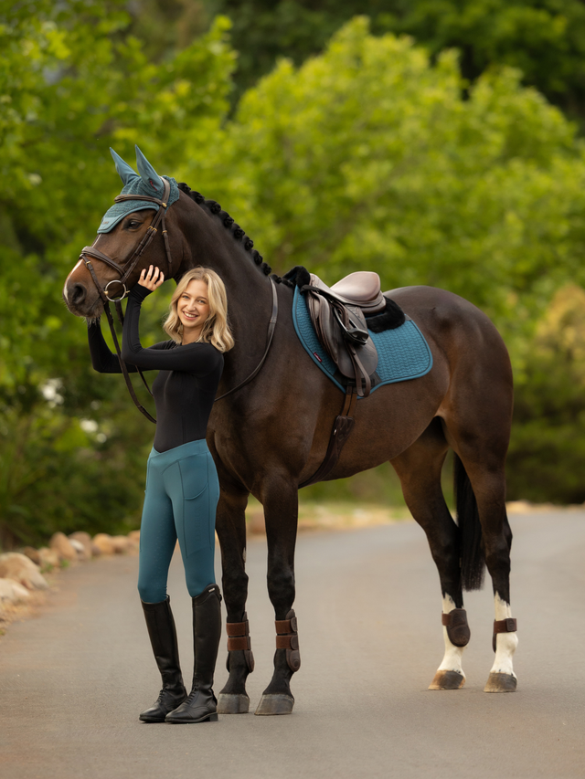 LeMieux Merino+ Essence Close Contact Saddle Pad Jungle
