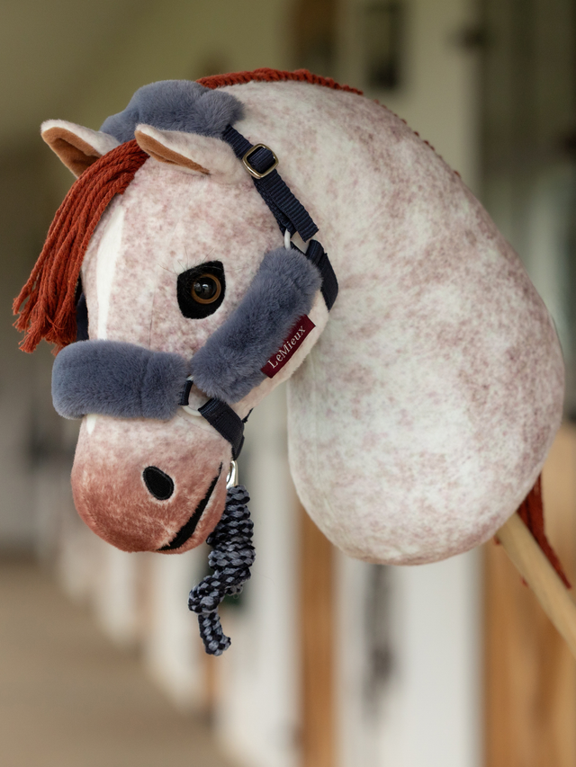 LeMieux Hobby Horse Comfort Headcollar & Leadrope Navy