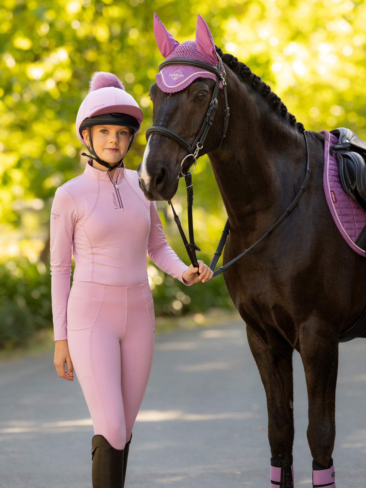 LeMieux Young Rider Classique Base Layer Fondant