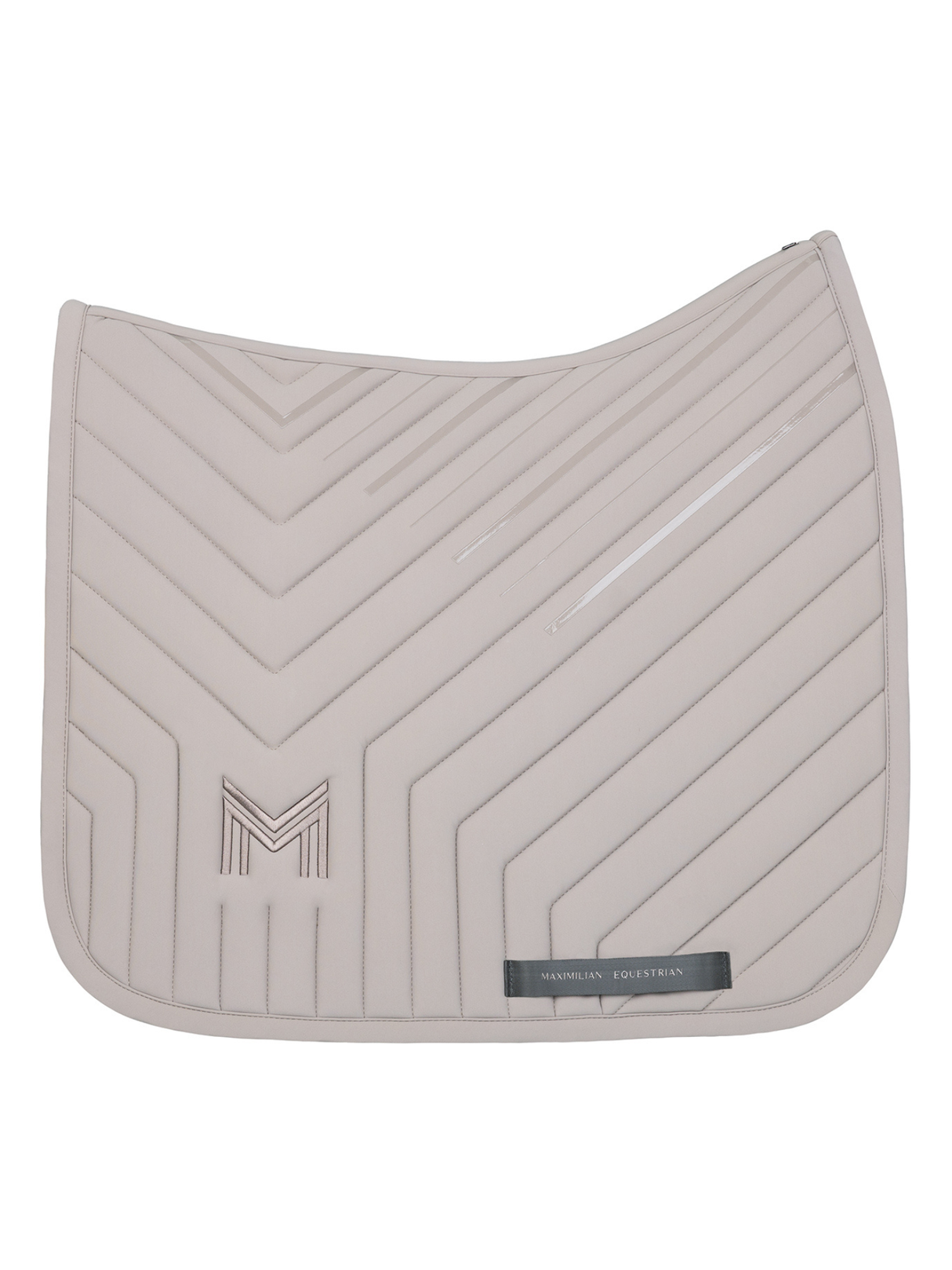 Maximilian Delta Dressage Saddle Pad Taupe