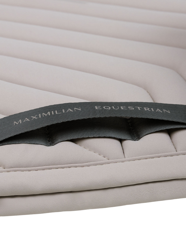 Maximilian Delta Dressage Saddle Pad Taupe