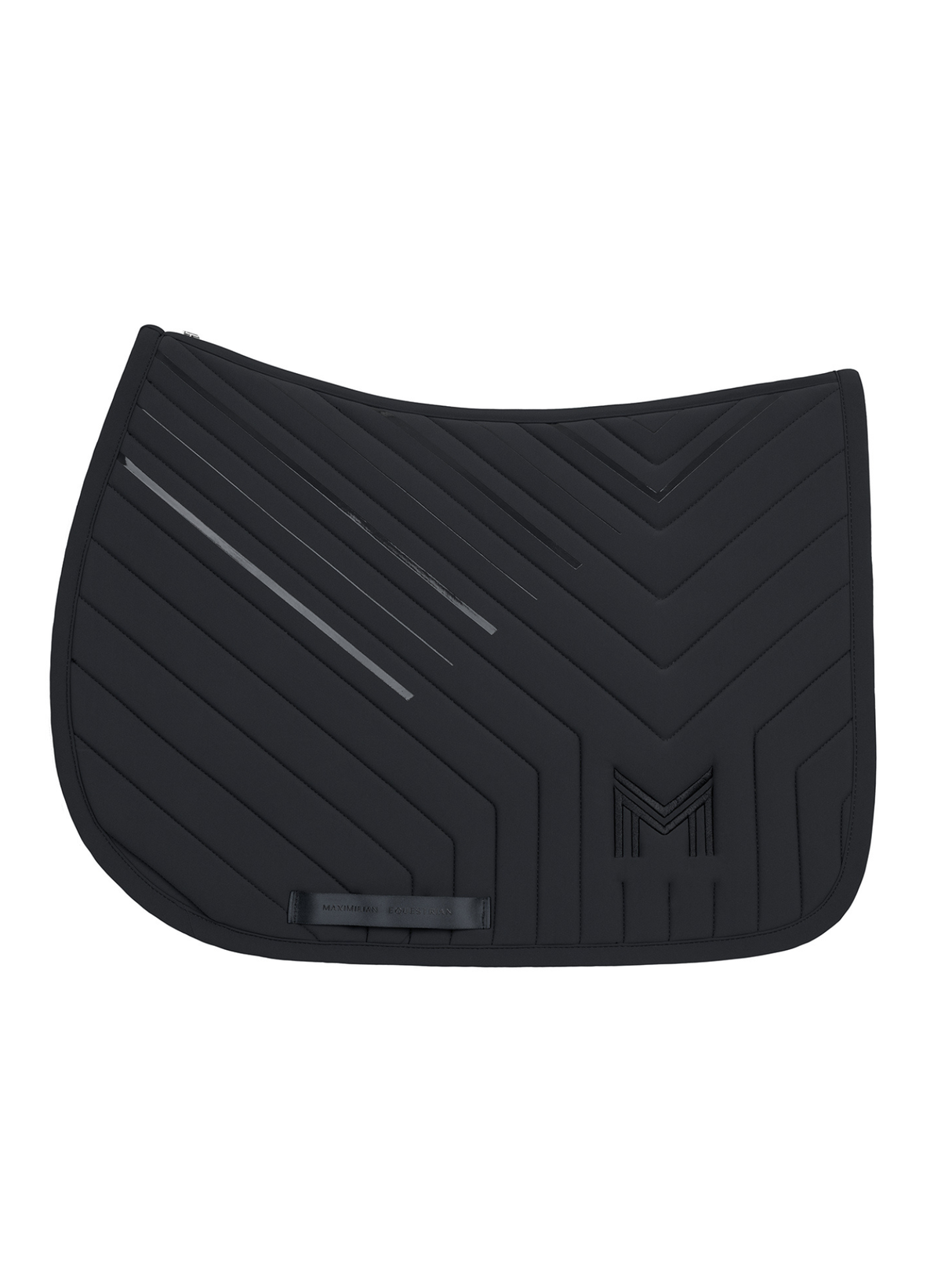 Maximilian Delta Jump Saddle Pad Black