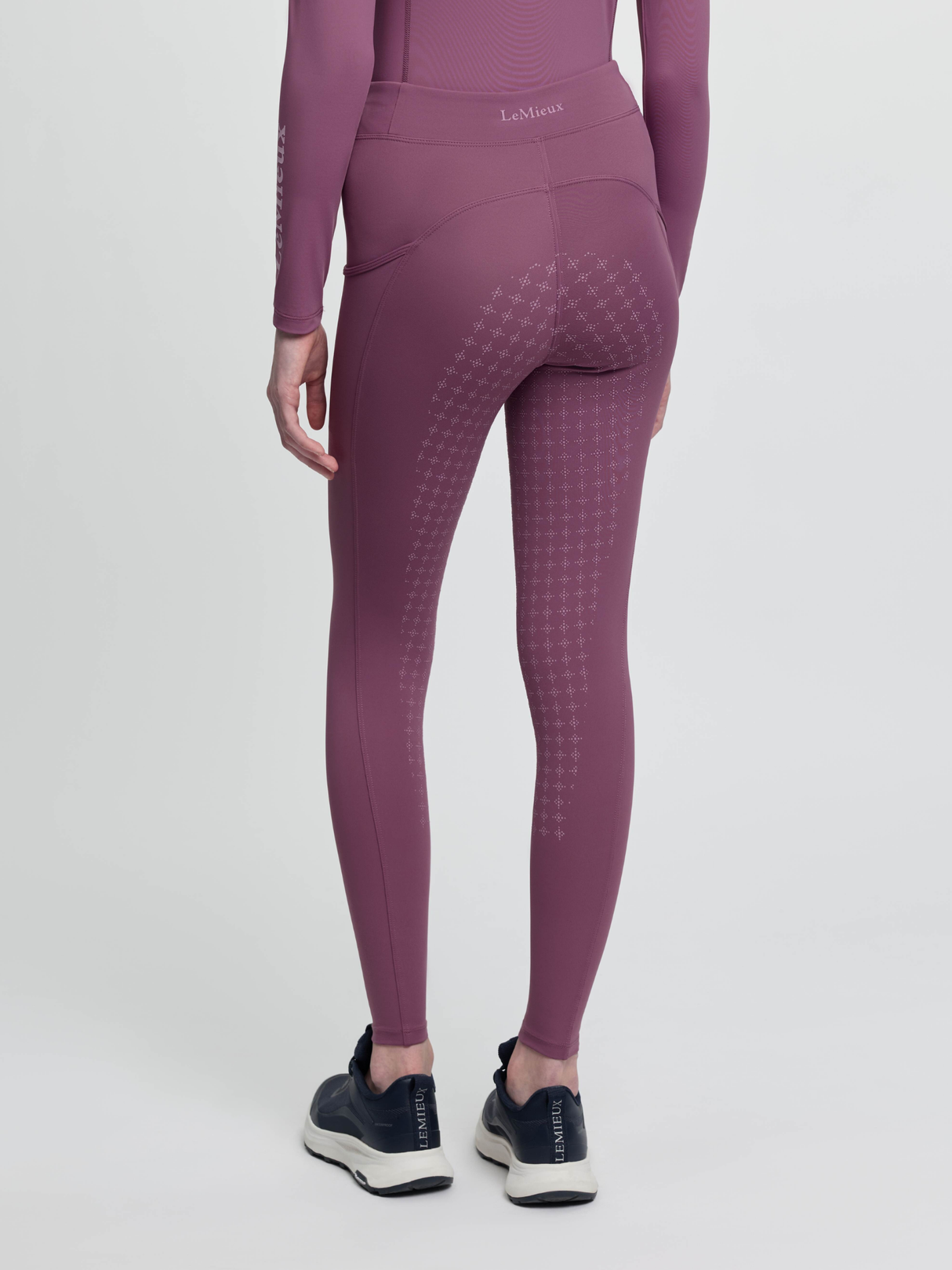 LeMieux Young Rider Orla Pull On Breeches Mallow