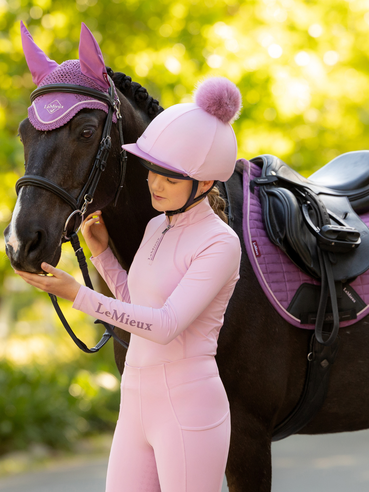 LeMieux Suede GP Saddle Pad Mallow