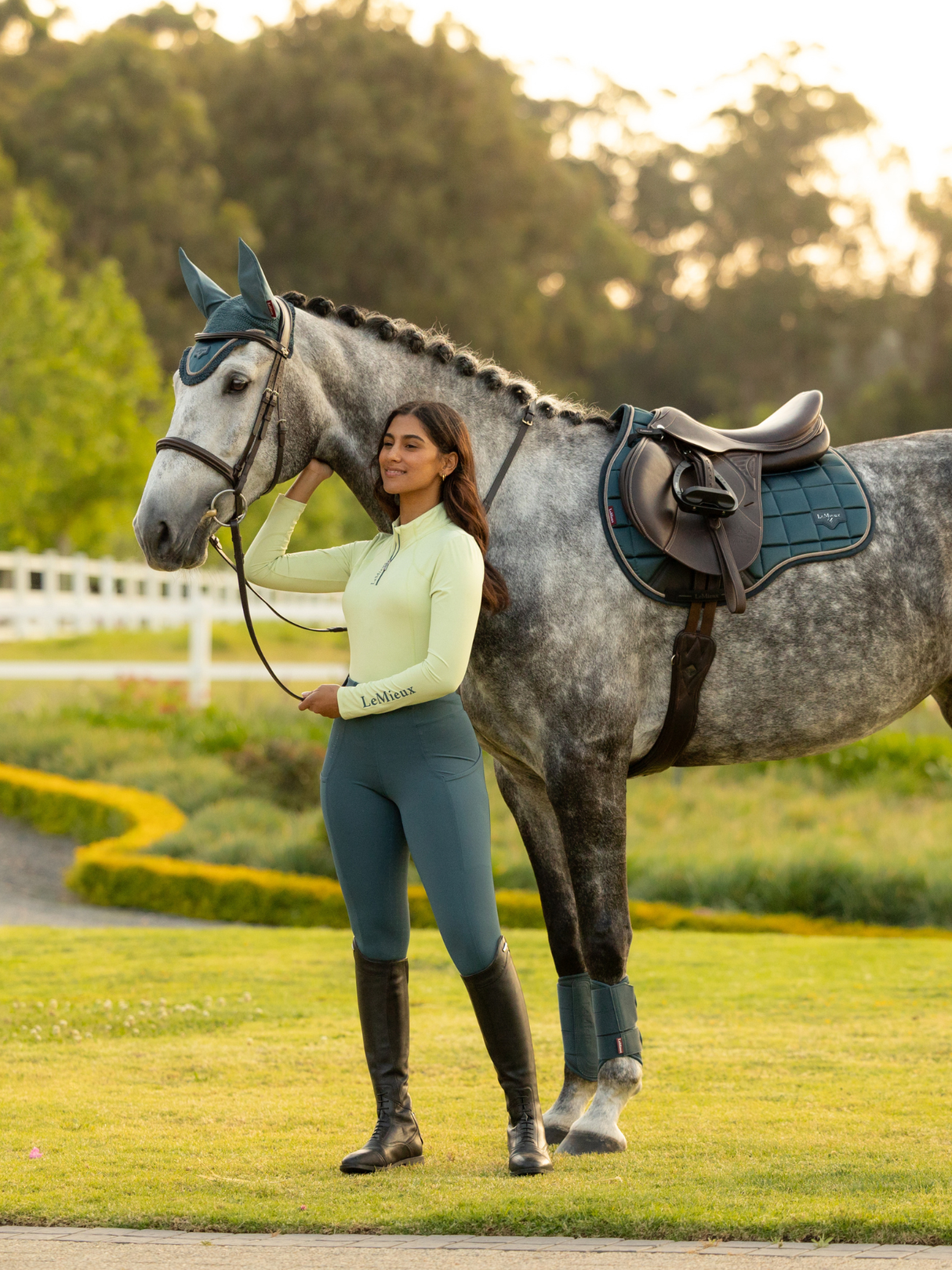 LeMieux Loire GP Saddle Pad Jungle
