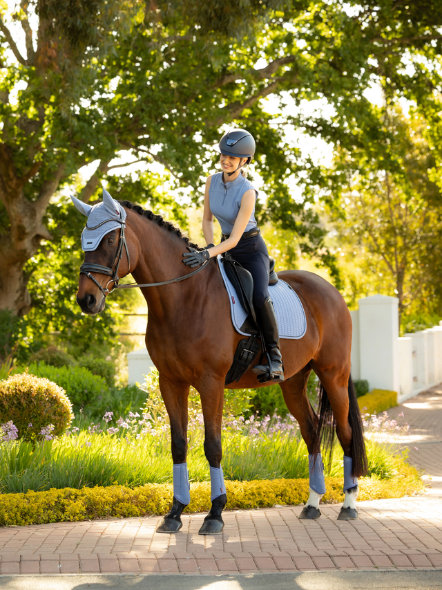 LeMieux Essence Dressage Saddle Pad Powder Blue