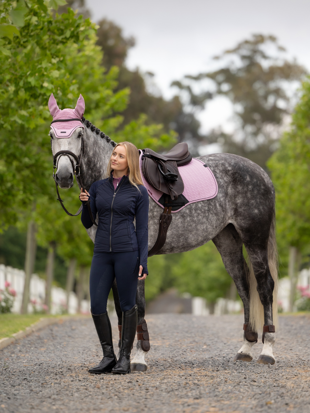 LeMieux Essence Close Contact Jump Saddle Pad Fondant