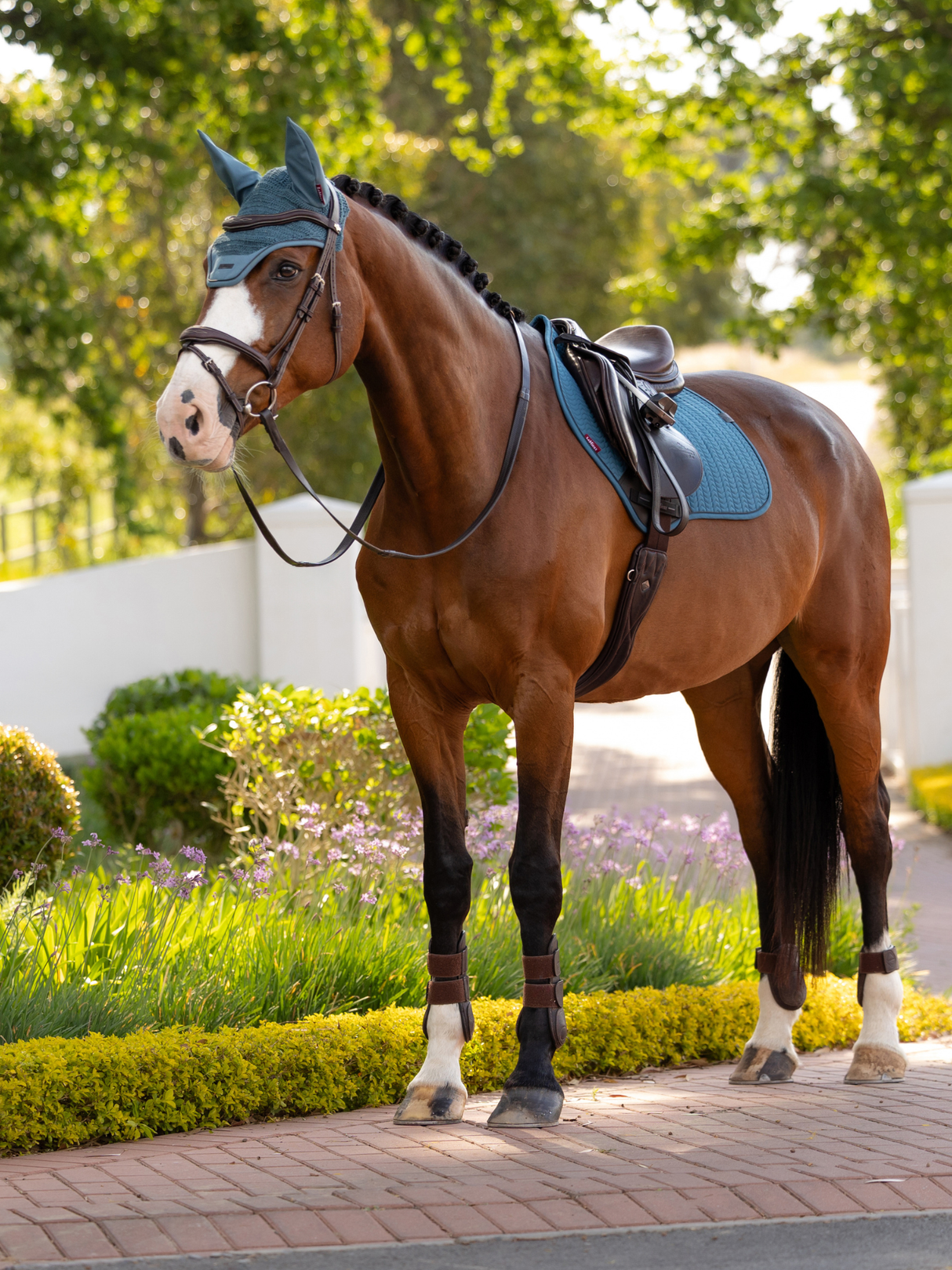 LeMieux Essence Close Contact Jump Saddle Pad Jungle