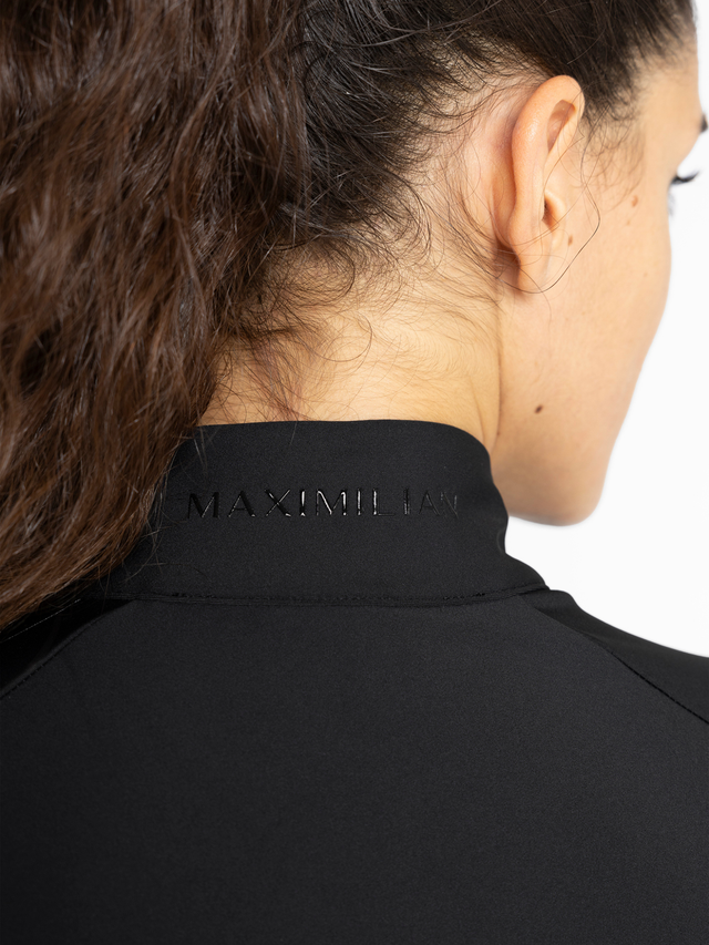 Maximilian Reflection Long Sleeve Base Layer Black