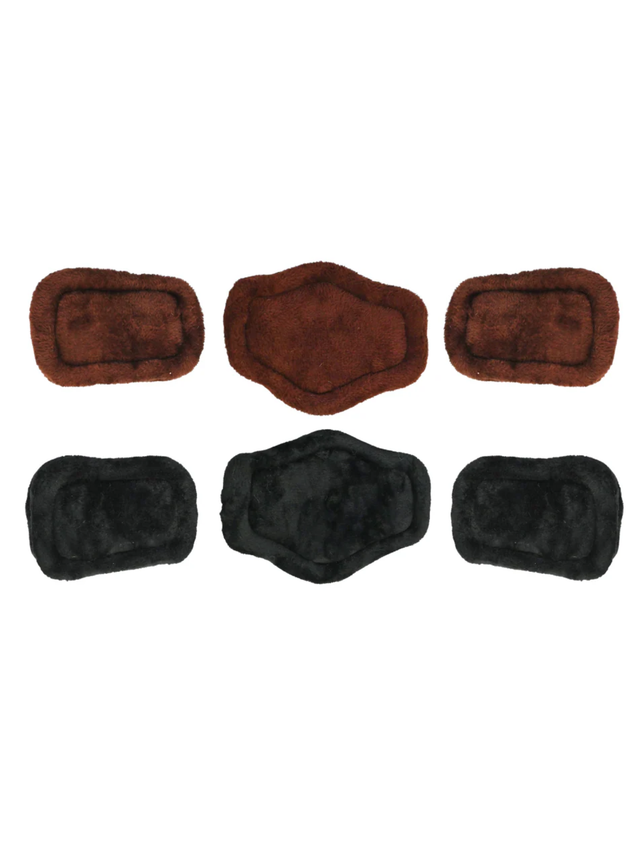 Correct Connect Removable Fleece Pads for Short Comfort Girth