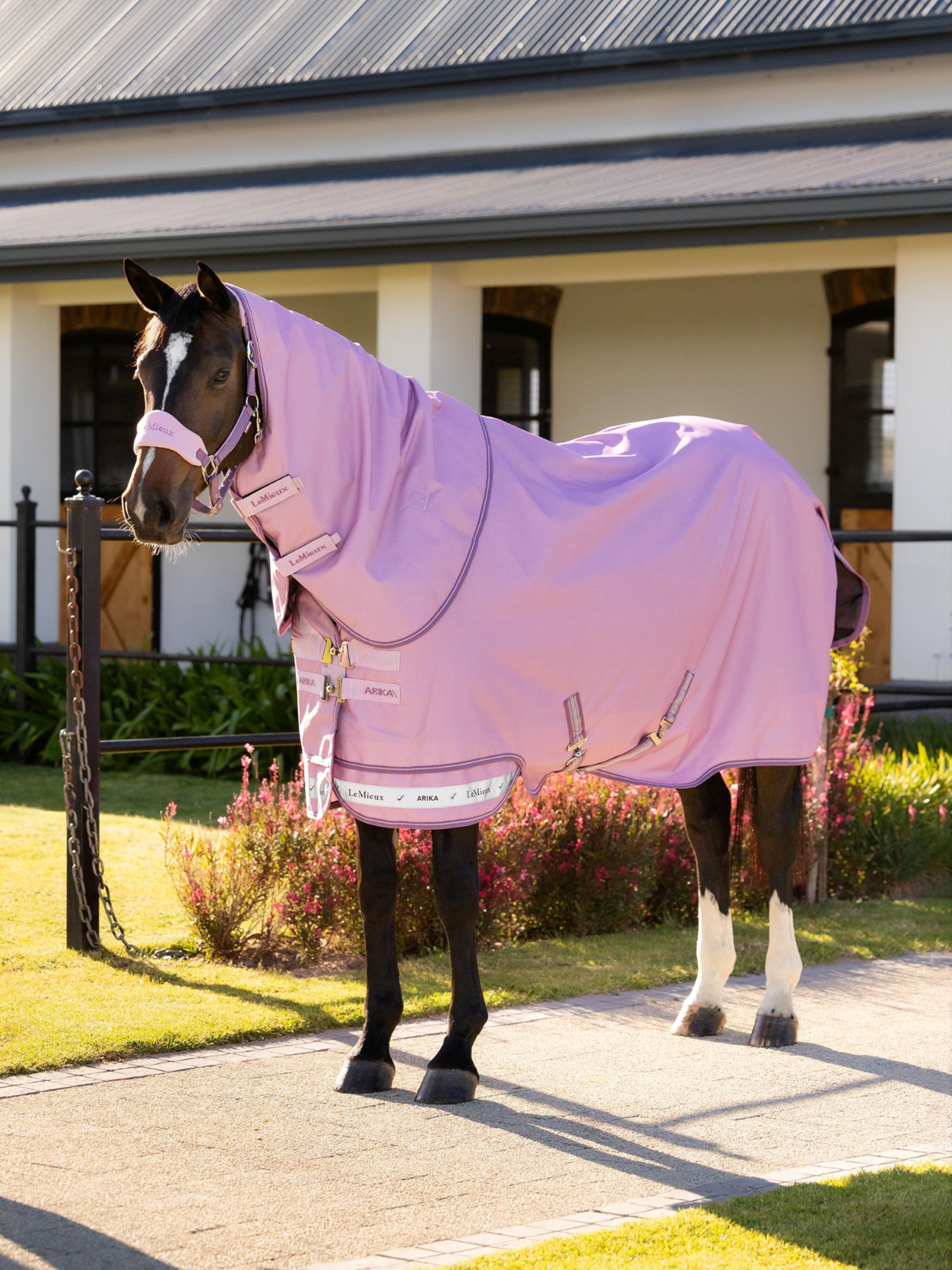 LeMieux Arika Ripstop 0g Turnout Rug Fondant