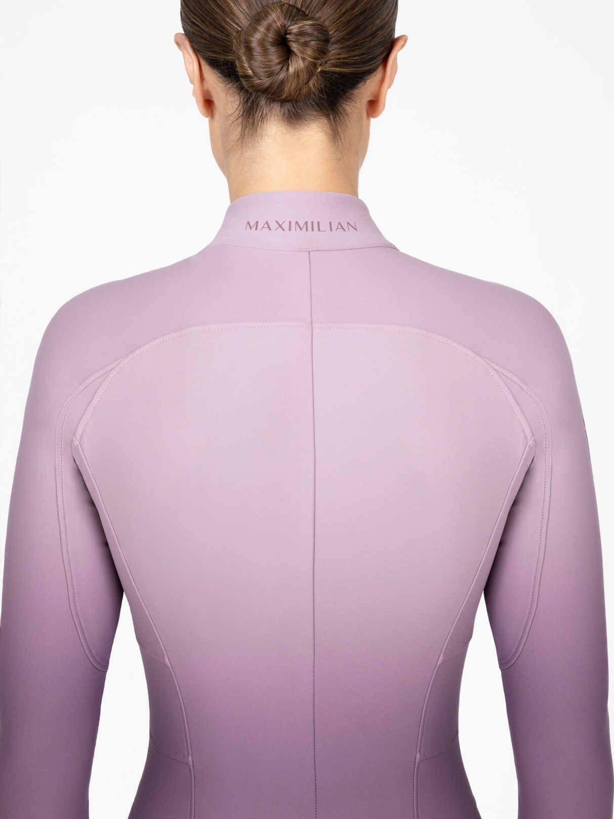 Maximilian Femme Ombre Riding Jumpsuit Plum