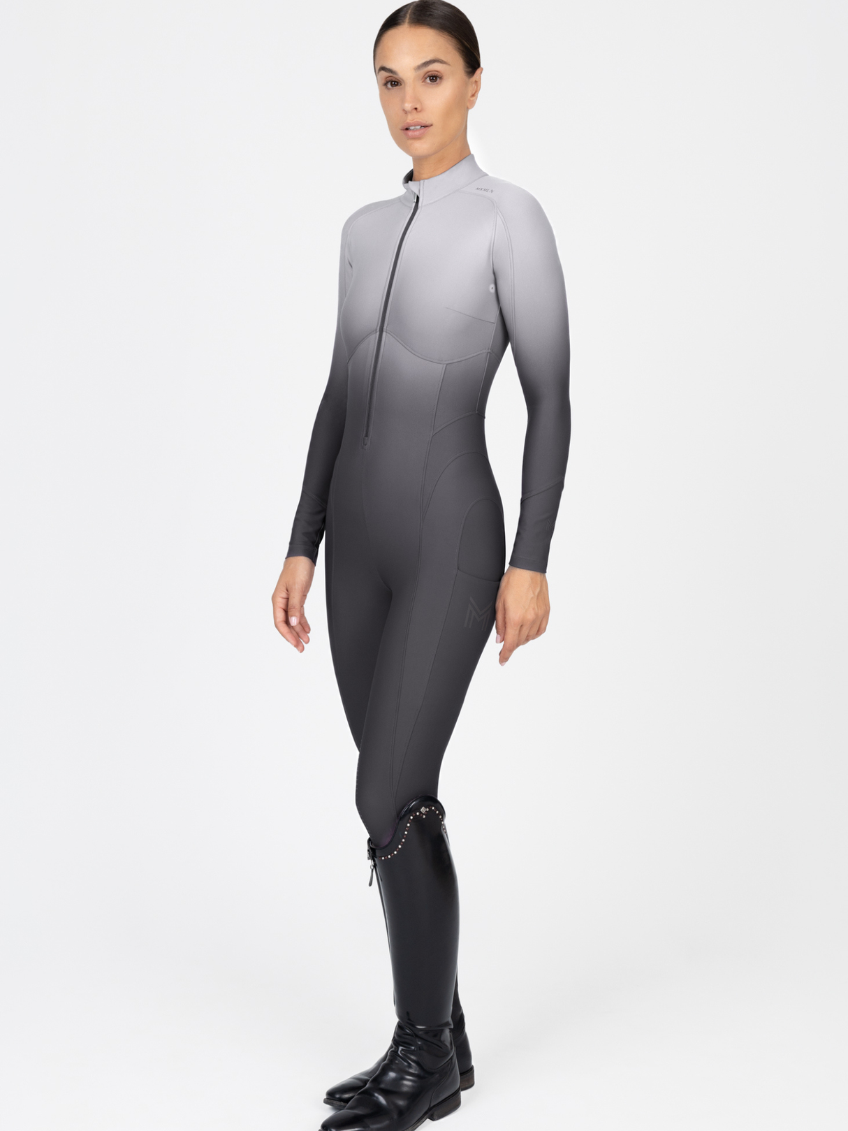 Maximilian Femme Ombre Riding Jumpsuit Graphite