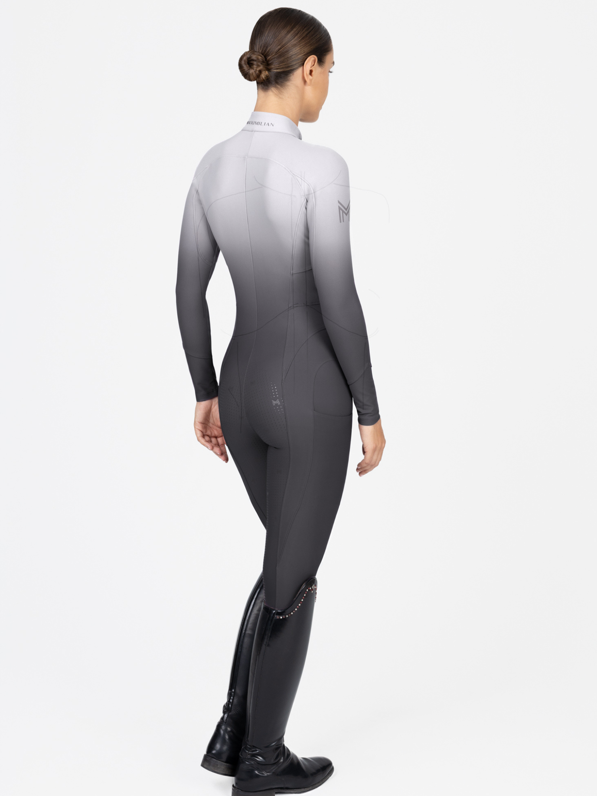 Maximilian Femme Ombre Riding Jumpsuit Graphite