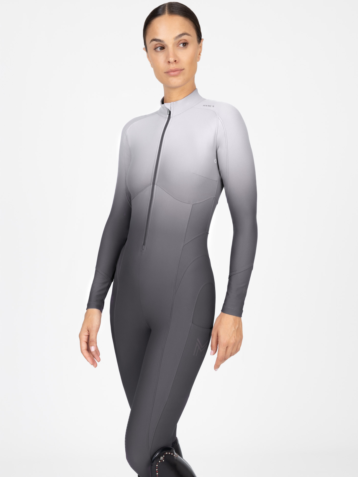 Maximilian Femme Ombre Riding Jumpsuit Graphite