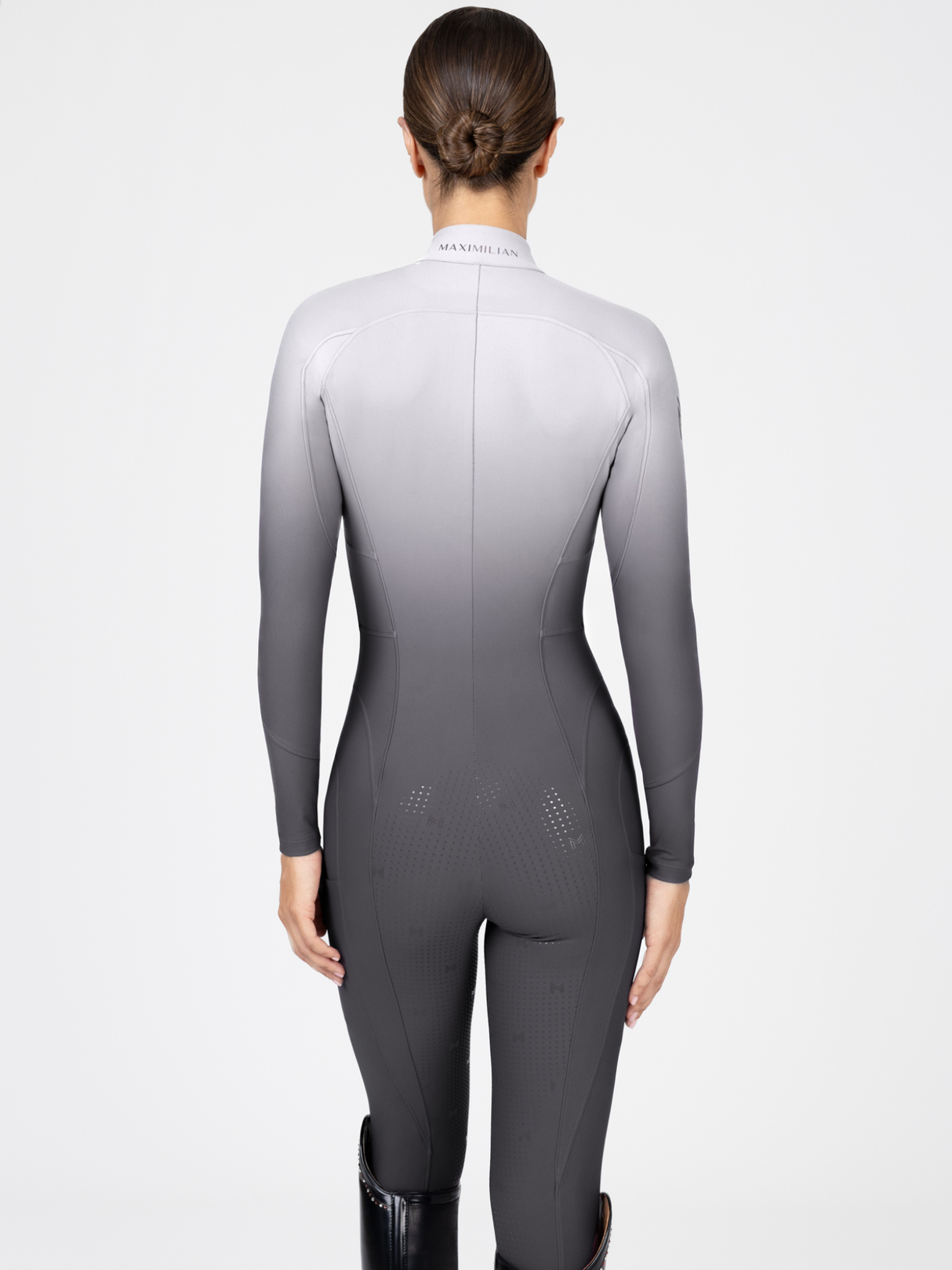 Maximilian Femme Ombre Riding Jumpsuit Graphite