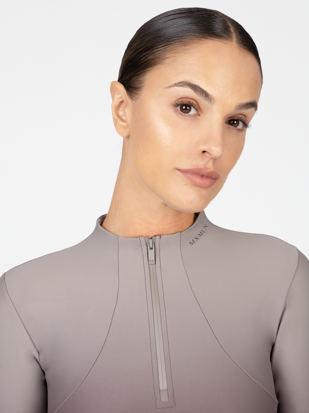 Maximilian Ombré Long Sleeve Base Layer Mocha