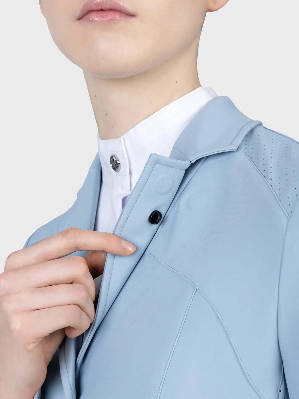 Maximilian Aura Show Jacket Aqua