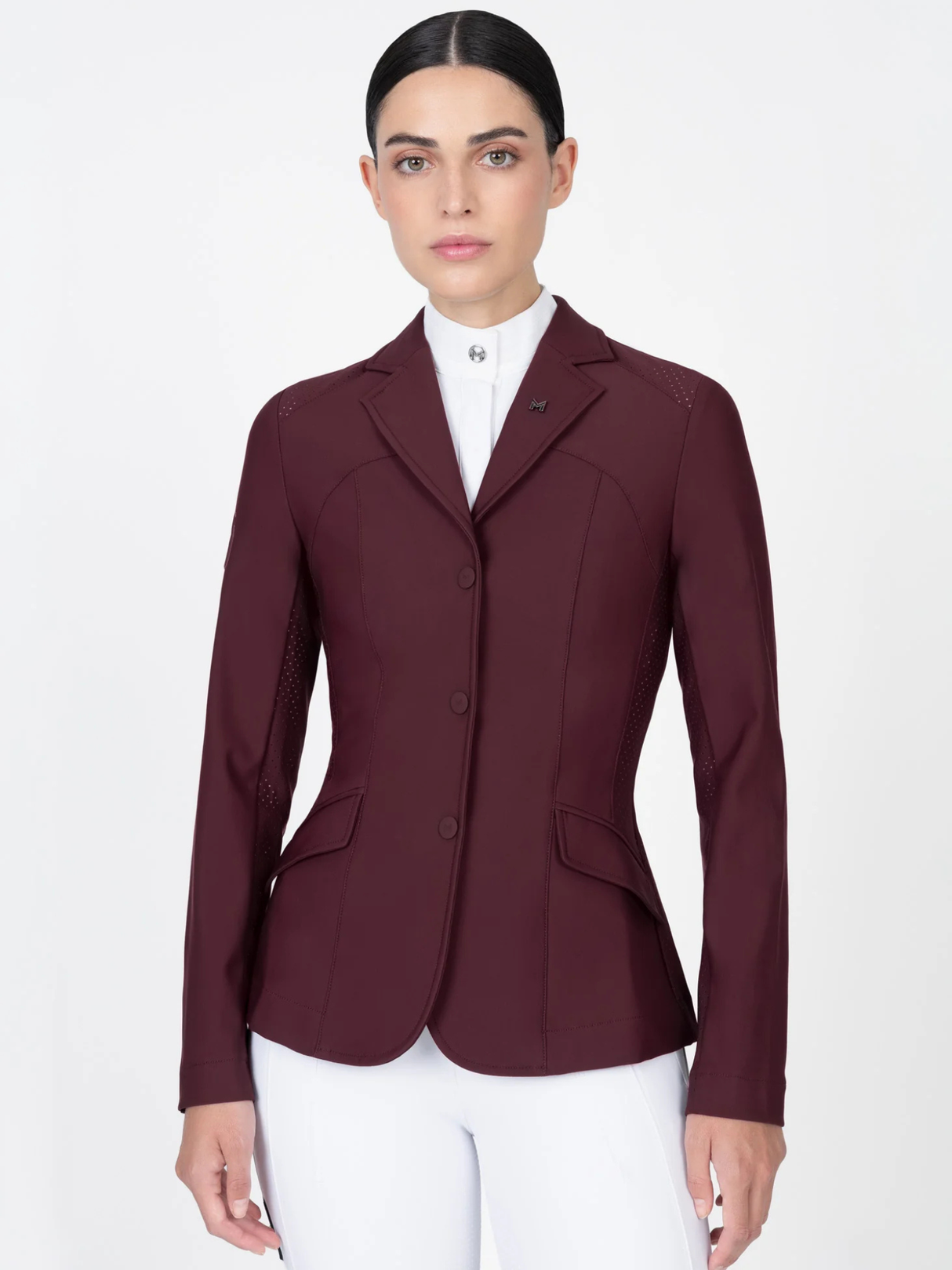 Maximilian Aura Show Jacket Burgundy