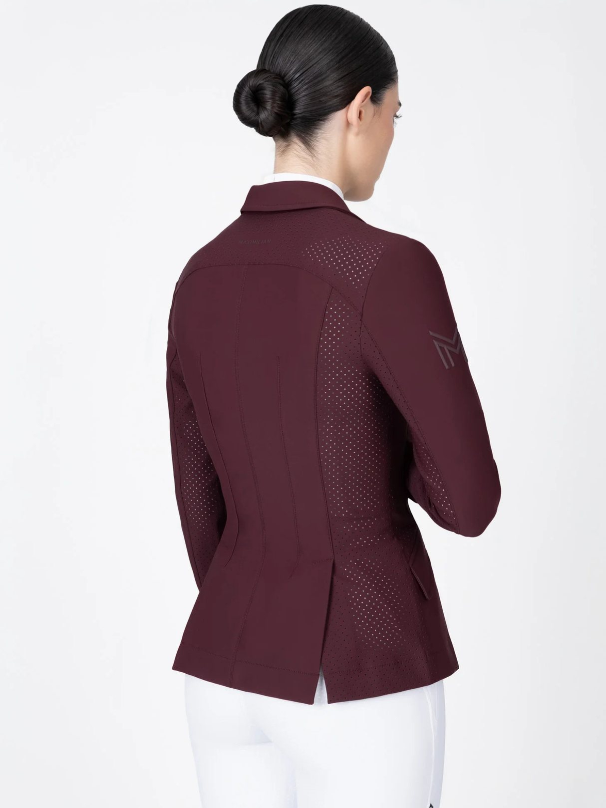 Maximilian Aura Show Jacket Burgundy