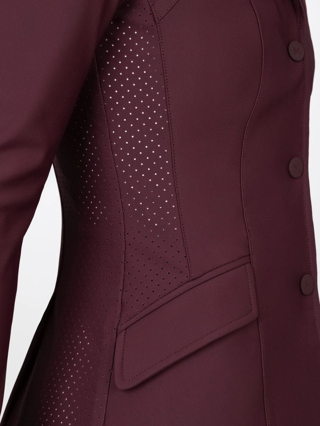 Maximilian Aura Show Jacket Burgundy