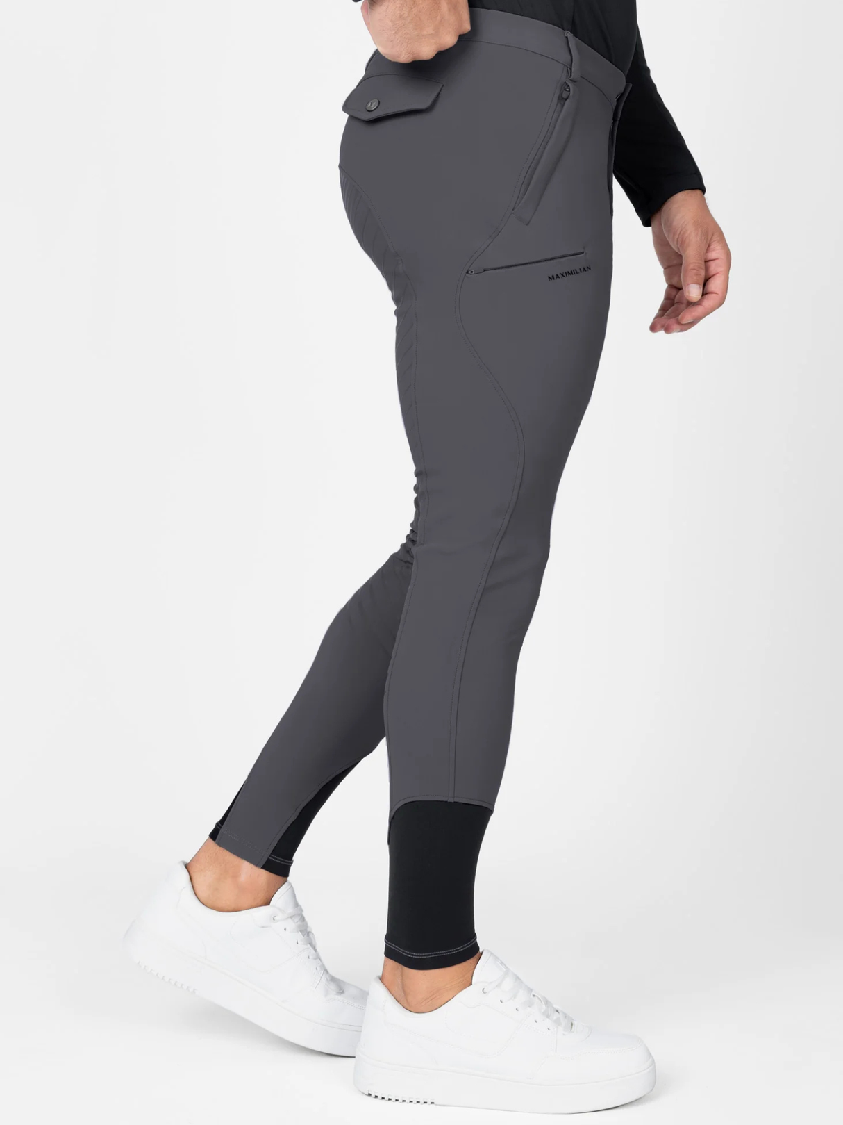 Maximilian Vector Breeches Graphite