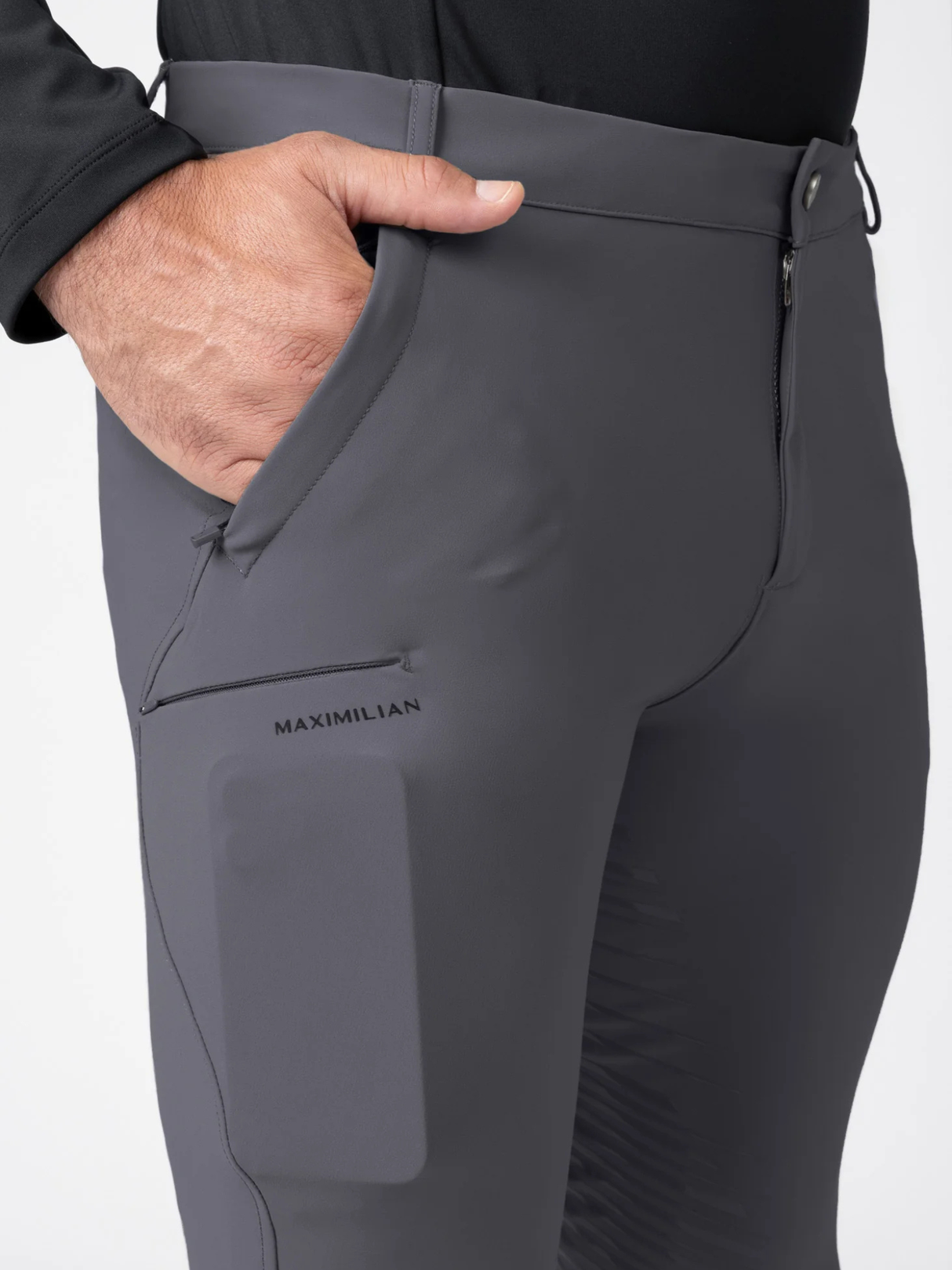 Maximilian Vector Breeches Graphite
