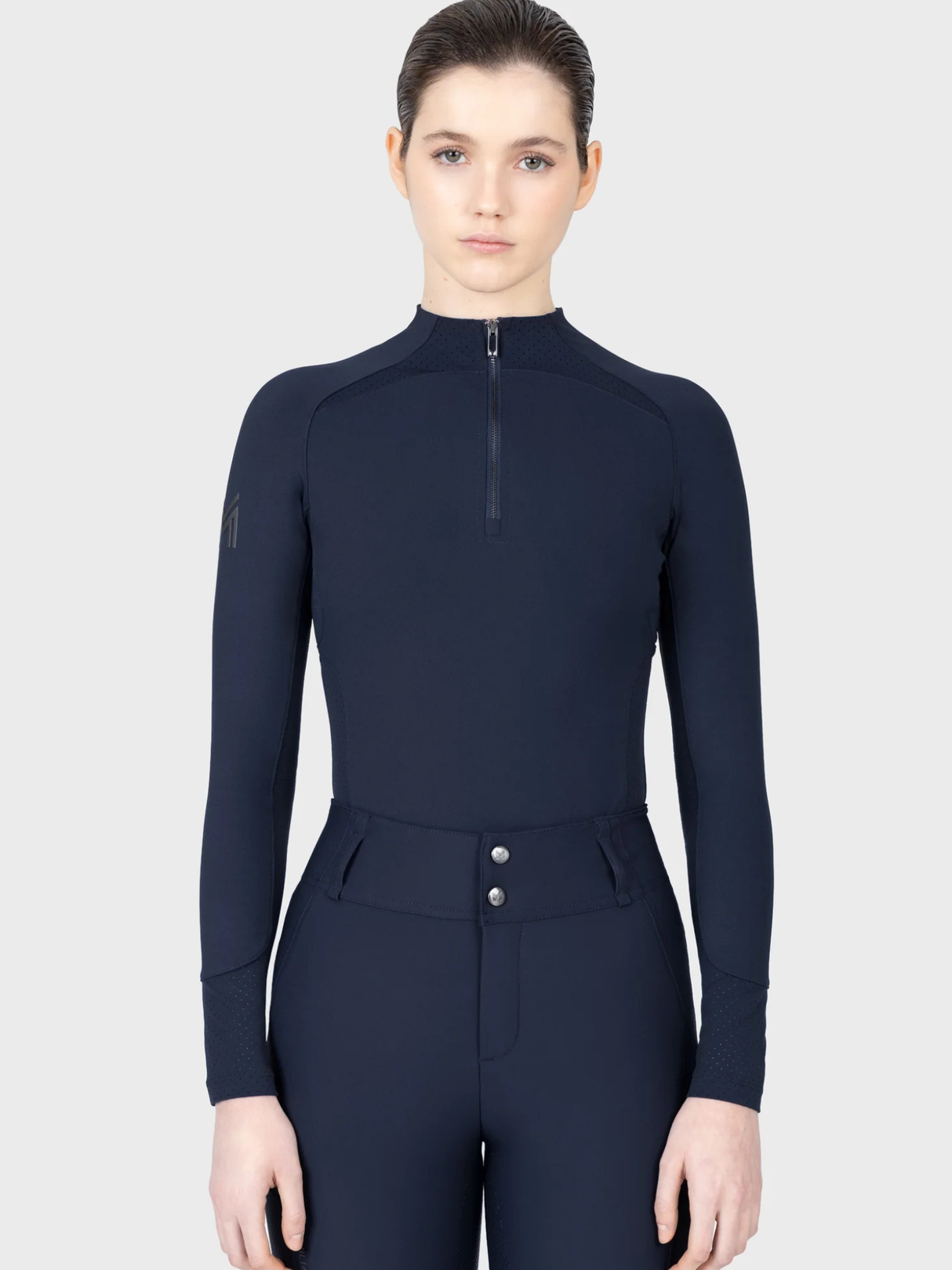 Maximilian Aero Long Sleeve Base Layer Atlantic