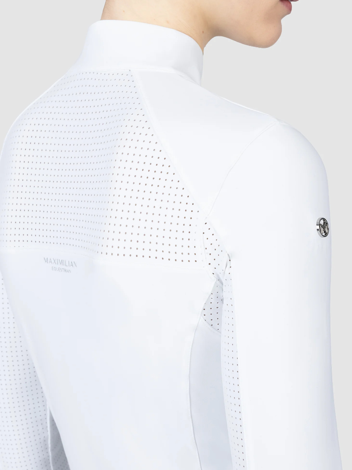 Maximilian Aveen Long Sleeve Show Shirt White