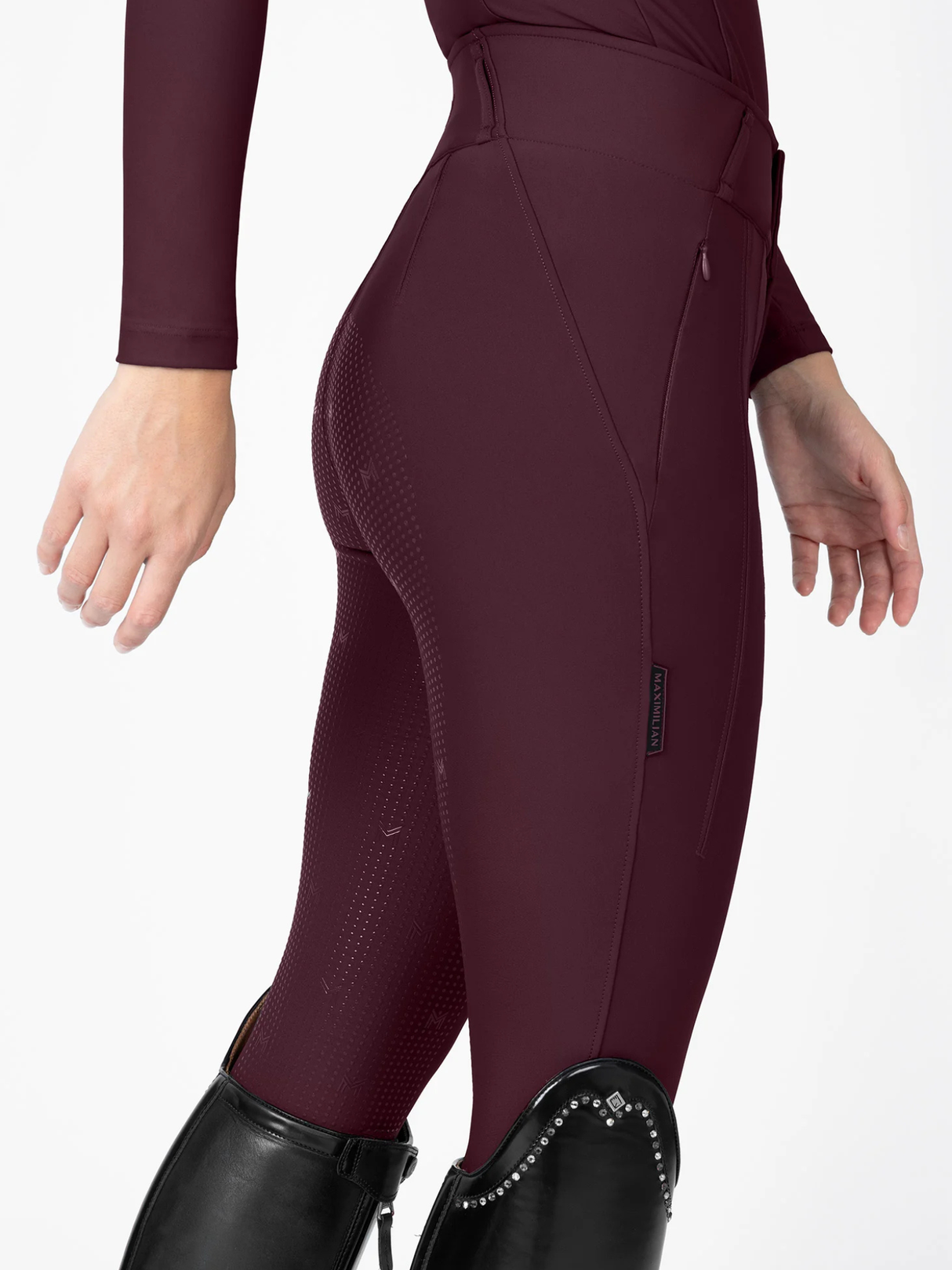 Maximilian Vision Breeches Burgundy